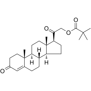 Desoxycorticosterone pivalate التركيب الكيميائي