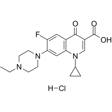Enrofloxacin monohydrochloride  Chemical Structure
