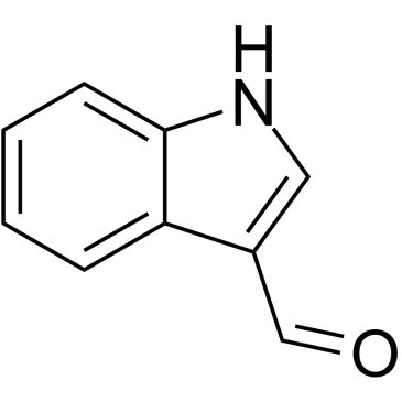 Indole-3-carboxaldehyde 化学構造