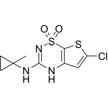 Tifenazoxide التركيب الكيميائي