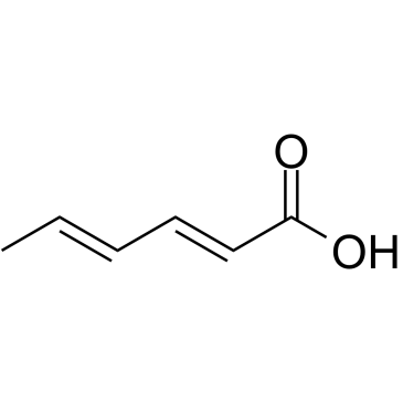 Sorbic acid  Chemical Structure