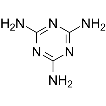 Melamine Chemical Structure