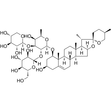 Saponin C, from Liriope muscari 化学構造