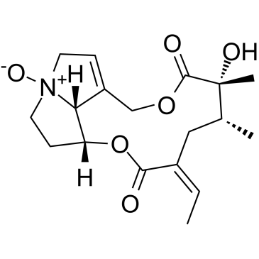 Senecionine N-oxide Chemical Structure