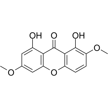 Methylswertianin Chemische Struktur