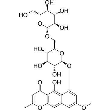 Rubrofusarin gentiobioside Chemical Structure