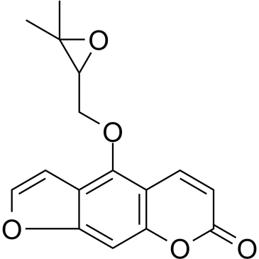 Oxypeucedanin Chemische Struktur