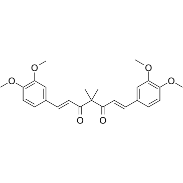 Tetramethylcurcumin  Chemical Structure