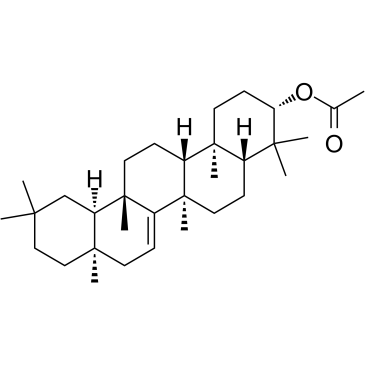 Taraxerol acetate التركيب الكيميائي