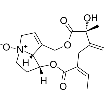 Seneciphylline N-Oxide 化学構造