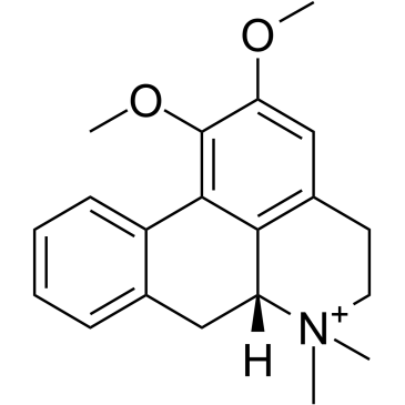 N-Methylnuciferine 化学構造