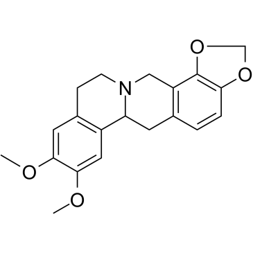 Tetrahydroepiberberine 化学構造
