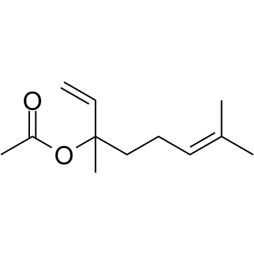 Linalyl acetate Chemical Structure