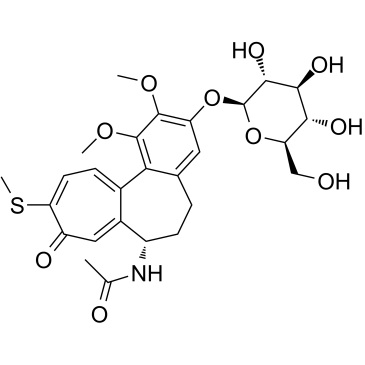 Thiocolchicoside التركيب الكيميائي
