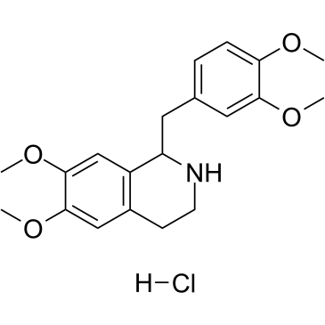 Tetrahydropapaverine hydrochloride Chemische Struktur