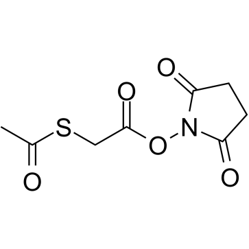 N-Succinimidyl-S-acetylthioacetate  Chemical Structure