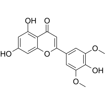 Tricin Chemische Struktur