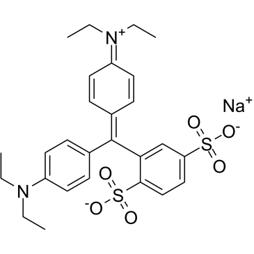 Isosulfan blue Chemische Struktur