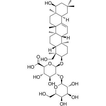 Soyasaponin III Chemical Structure