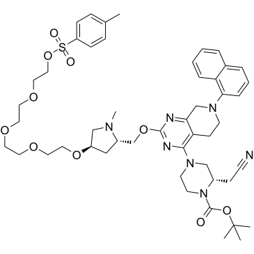 K-Ras ligand-Linker Conjugate 3 化学構造