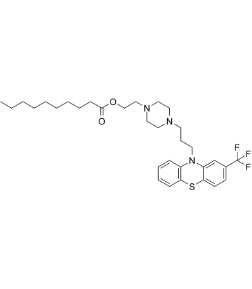 Fluphenazine decanoate  Chemical Structure