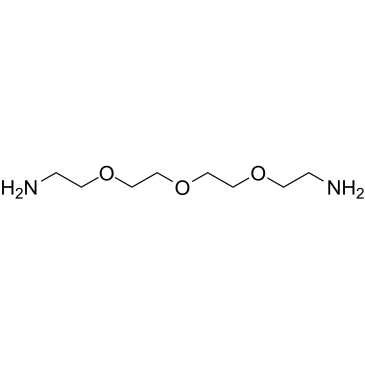 Amino-PEG3-C2-Amine Chemical Structure