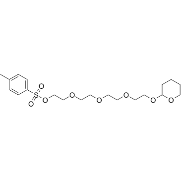 Tos-PEG4-THP Chemische Struktur