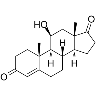 11-Beta-hydroxyandrostenedione Chemische Struktur