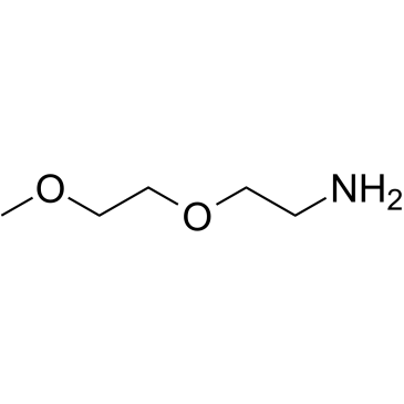 m-PEG2-Amine 化学構造