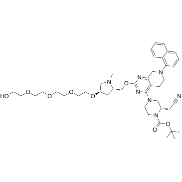 K-Ras ligand-Linker Conjugate 5 Chemical Structure