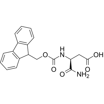 Fmoc-Asp-NH2  Chemical Structure