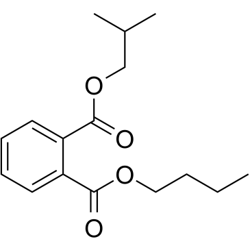 Butyl isobutyl phthalate  Chemical Structure