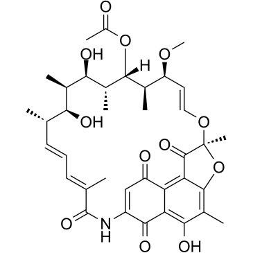 Rifamycin S Chemische Struktur