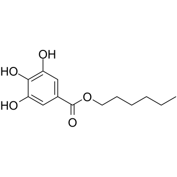 Hexyl gallate Chemische Struktur
