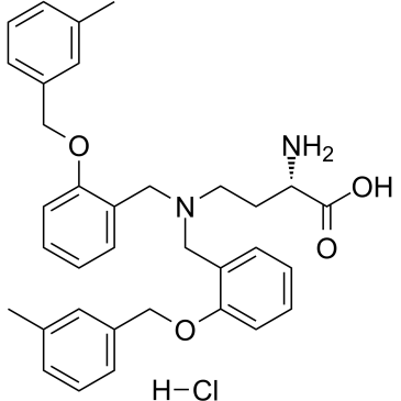 V-9302 hydrochloride 化学構造
