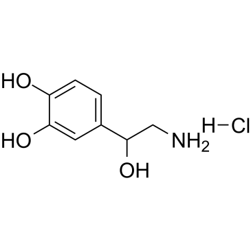 DL-Norepinephrine hydrochloride  Chemical Structure