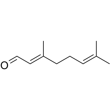 Citral Chemische Struktur
