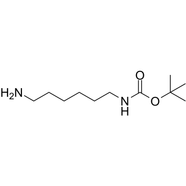 NH2-C6-NH-Boc Chemische Struktur