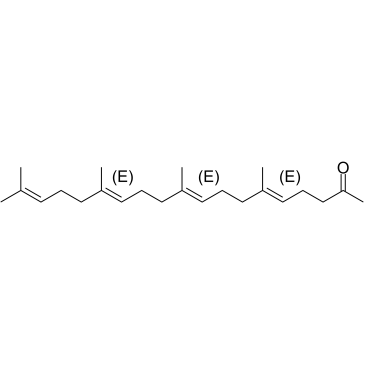 (5E,9E,13E)-Teprenone  Chemical Structure