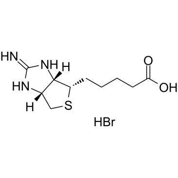 2-Iminobiotin hydrobromide Chemische Struktur