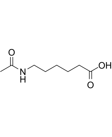 6-Acetamidohexanoic acid التركيب الكيميائي