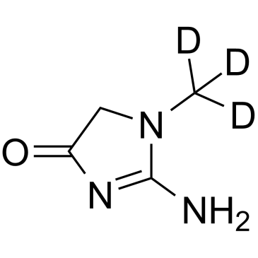 Creatinine-D3 化学構造
