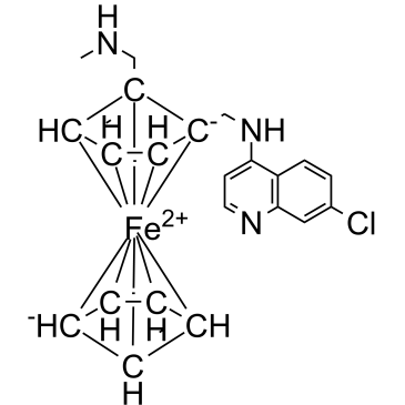 Desmethyl ferroquine  Chemical Structure