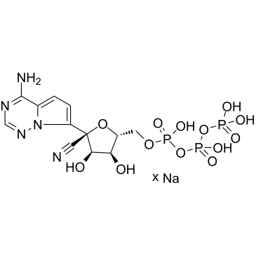 GS-443902 sodium Chemische Struktur