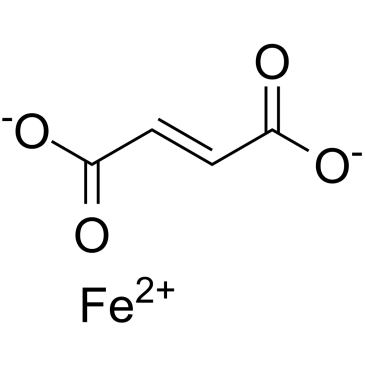 Iron(II) fumarate 化学構造