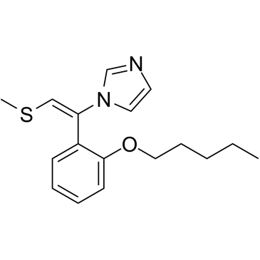 Neticonazole  Chemical Structure