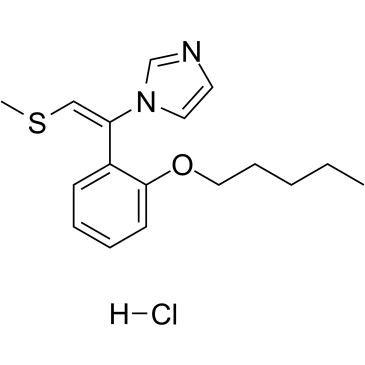 Neticonazole hydrochloride Chemical Structure