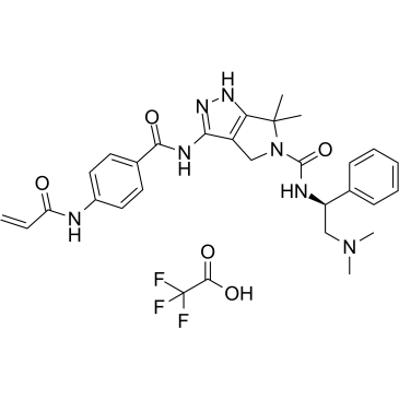 YKL-5-124 TFA 化学構造