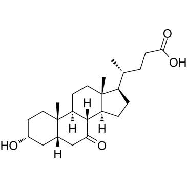 7-Ketolithocholic acid التركيب الكيميائي