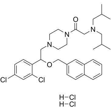 LYN-1604 dihydrochloride Chemische Struktur